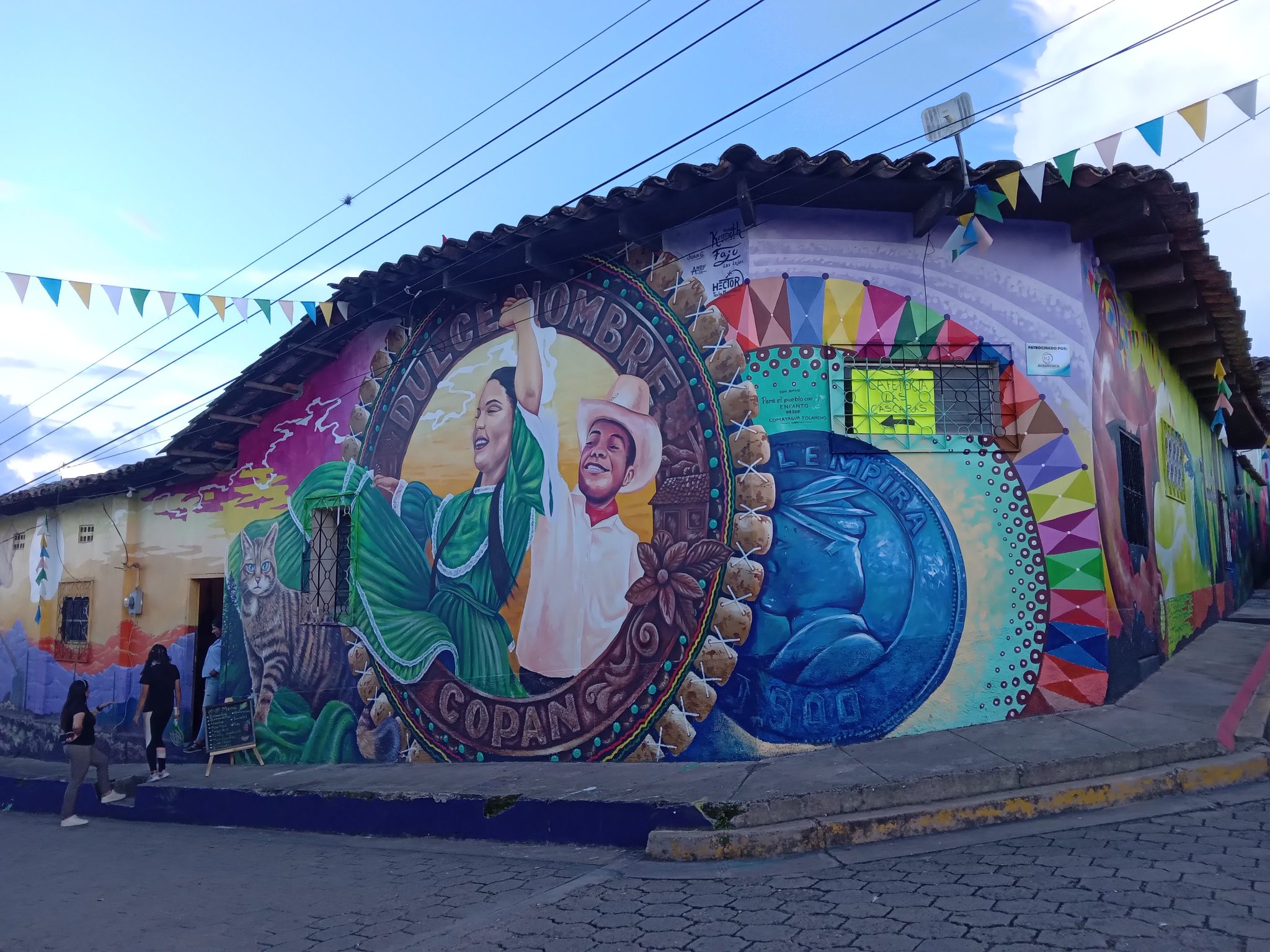 Dulce Nombre de Copán: Los murales artísticos que cuentan la historia ...