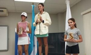 Camila Noé Mendoza: campeona nacional del Master U-14 de tenis