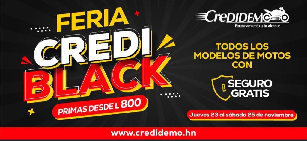 CREDIDEMO trae la super feria CREDI-BLACK