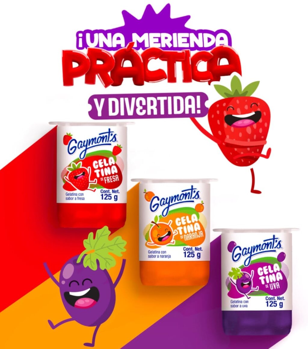 Nuevas Gelatinas Gaymont's traen delicioso sabor y diversión