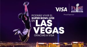 Podrás vivir el Super Bowl LVIII en Las Vegas, Nevada: ¡Gracias a Visa y BAC!