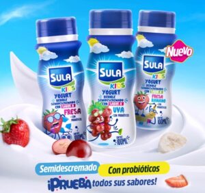 Nuevo yogurt SULA Kids una opción nutritiva y divertida para los pequeños del hogar