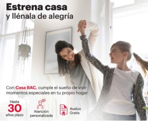 “Con BAC estrena casa y llénala de amor, diversión y alegría”