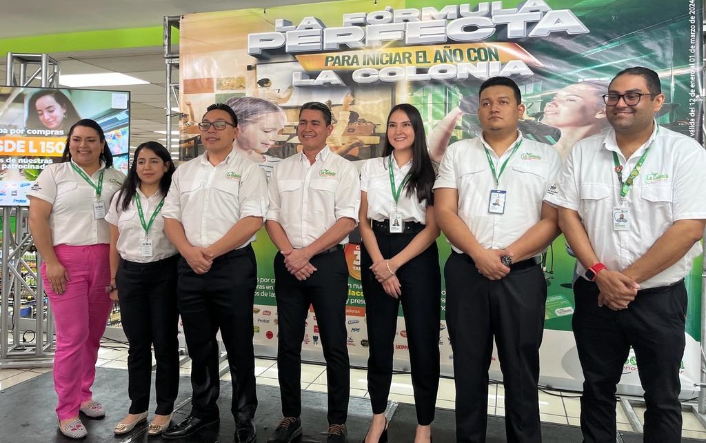 Supermercados La Colonia inicia el 2024 "La fórmula perfecta para iniciar el año con La Colonia"