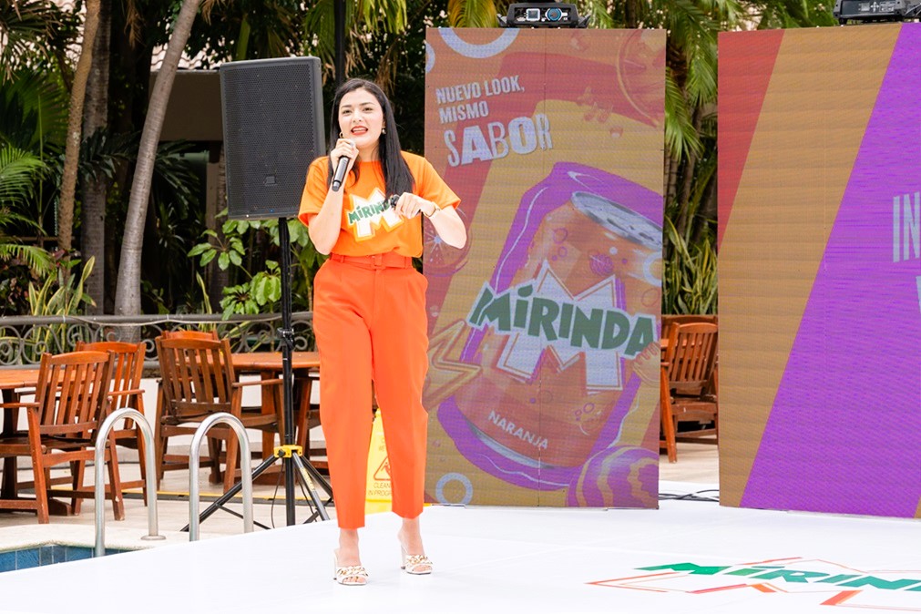 María Isabel Arévalo, Jefa de Marca de Mirinda en Honduras