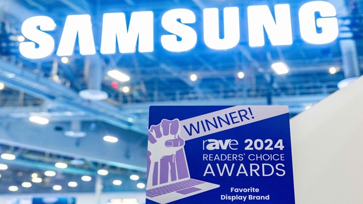 Samsung logra cifra récord de 11 premios