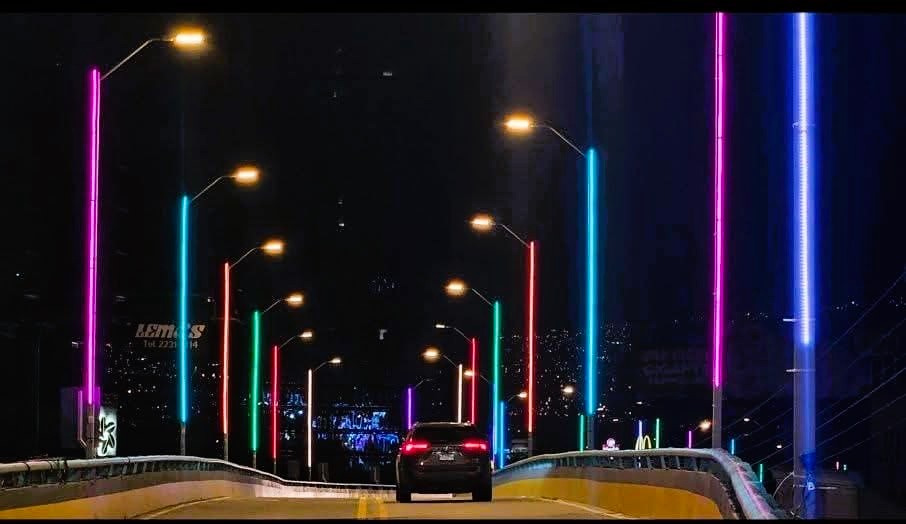 Tegucigalpa renace con luz y color