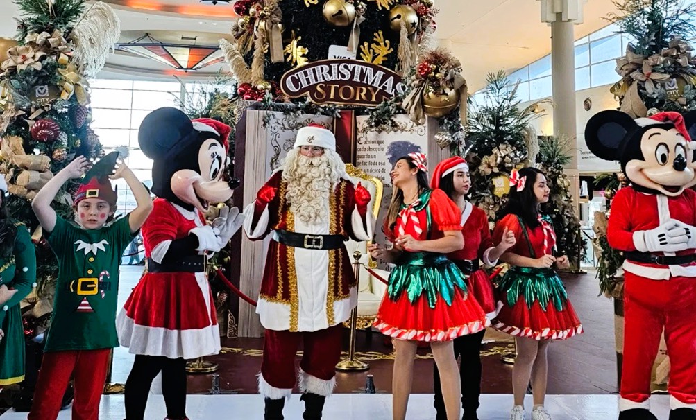 City Mall enciende la magia navideña junto a Davivienda y Visa