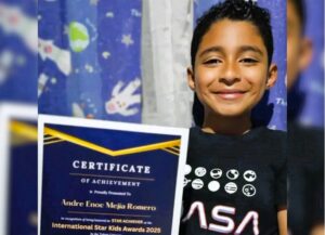 Niño hondureño International Star Kids Awards 2025 - 1