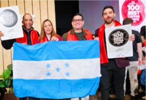 Tres cafeterías hondureñas brillan en Madrid