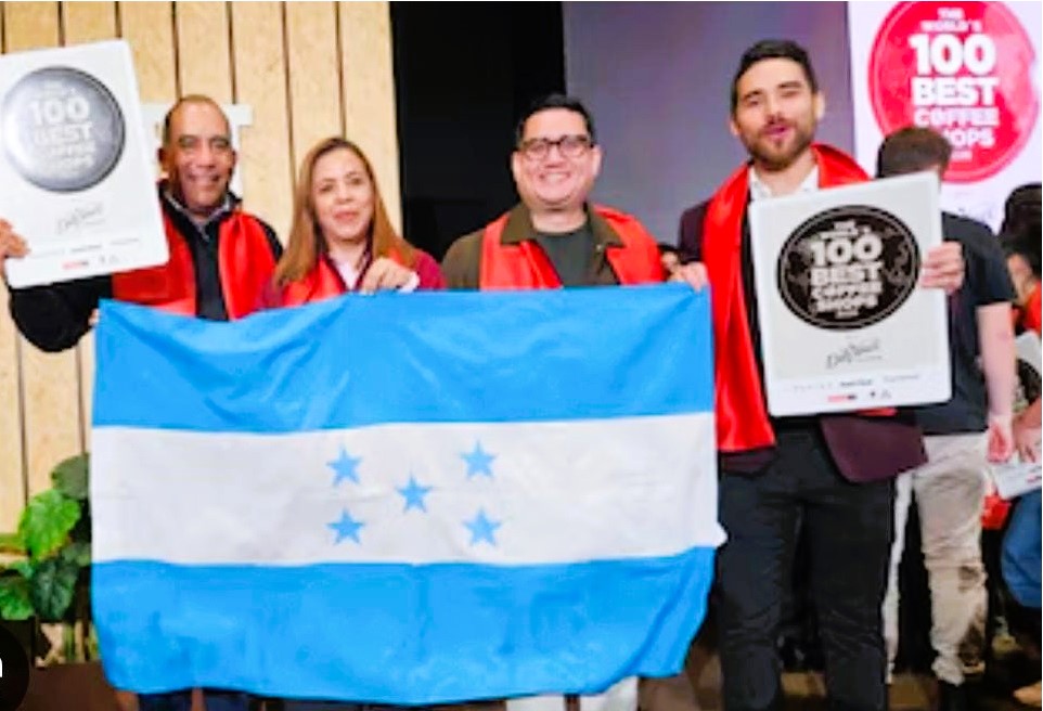 Tres cafeterías hondureñas brillan en Madrid