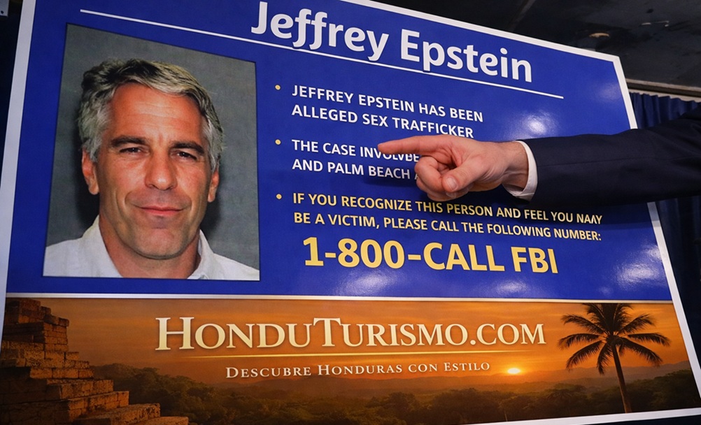 Epstein salpica a Roatán en papeles secretos de EEUU