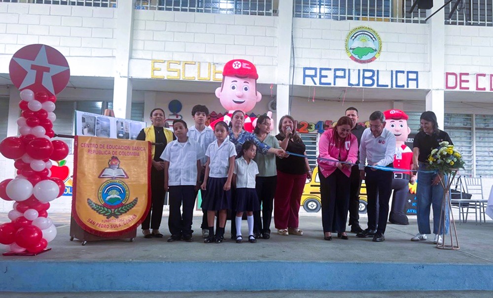 Chevron invierte en bienestar educativo en San Pedro Sula