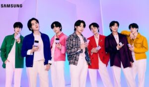 Samsung Galaxy sacude ruta mundial de BTS