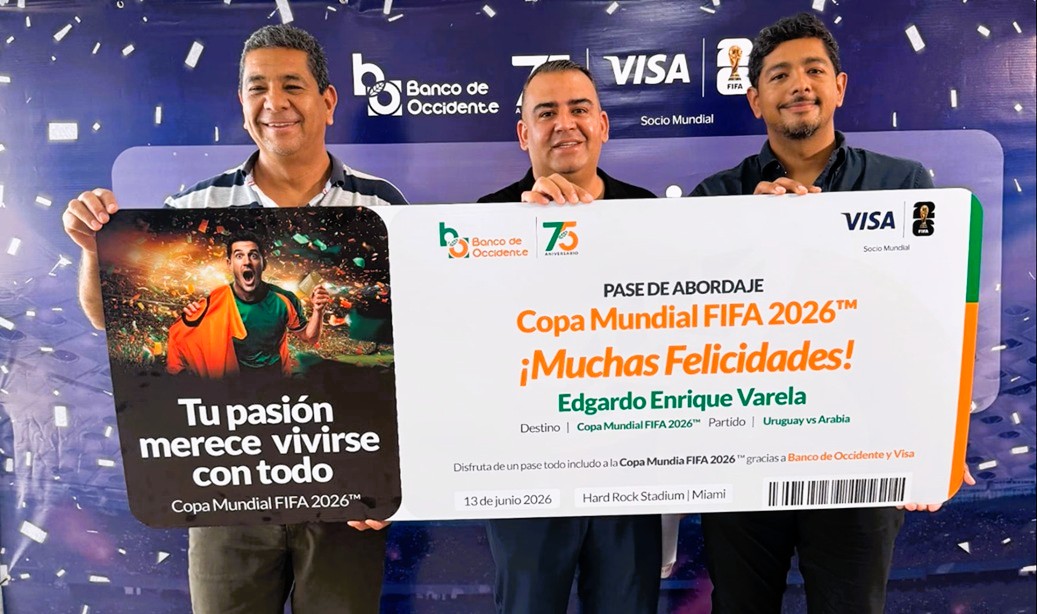 Banco de Occidente junto a VISA elevan la emoción del FIFA 26