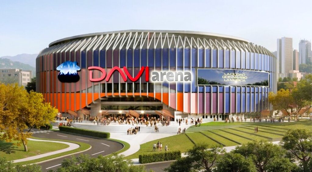 DAVIarena, nuevo epicentro de espectáculos en Latinoamérica