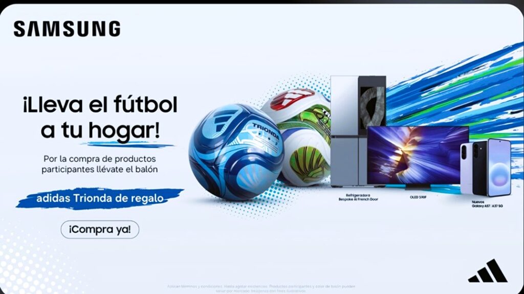 Samsung & Adidas despiertan una experiencia visual de élite