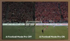 Samsung transforma fútbol con IA en TV