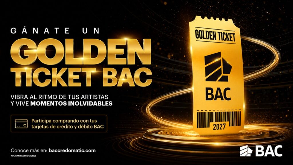 BAC abre con Golden Ticket 2027 cargado de experiencias en Honduras