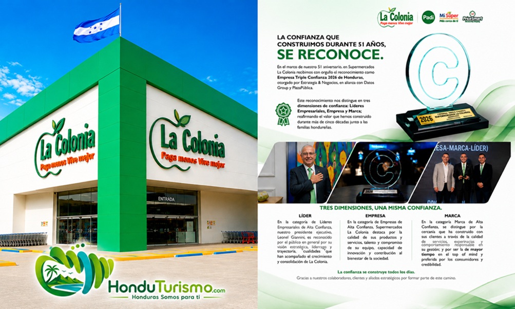 La Colonia celebra 51 años consolidada como Triple Confianza en Honduras